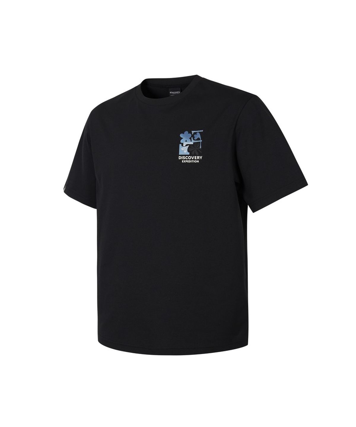 디스커버리 익스페디션(DISCOVERY EXPEDITION) 유니 블룸 그래픽 반팔티셔츠 (BLACK)