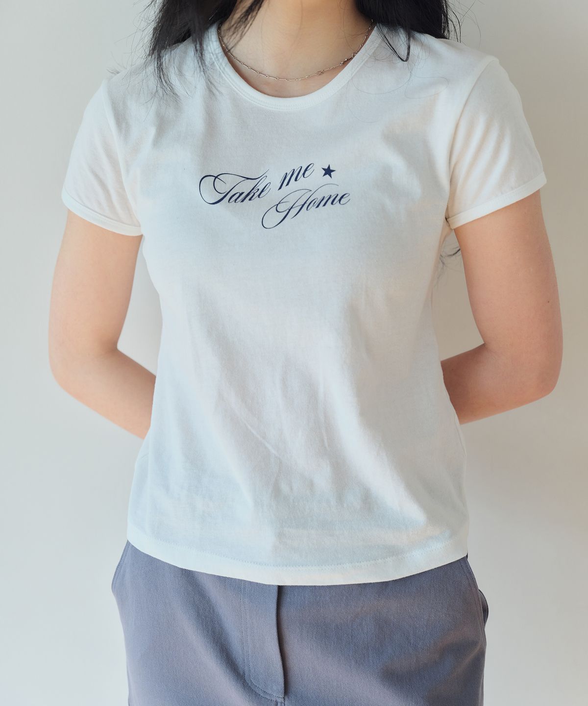 홈바디띵즈(HOMEBODY THINGS) Take Me Home TEE (WHITE)