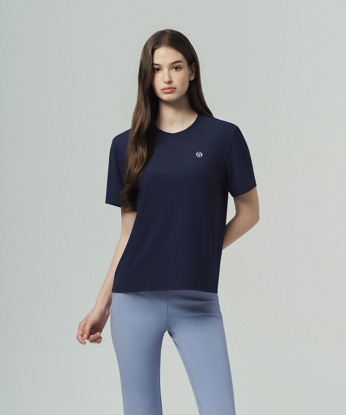 세르지오 타키니(SERGIO TACCHINI) U 레이프레쉬 그래픽 반팔 티셔츠 (Navy)