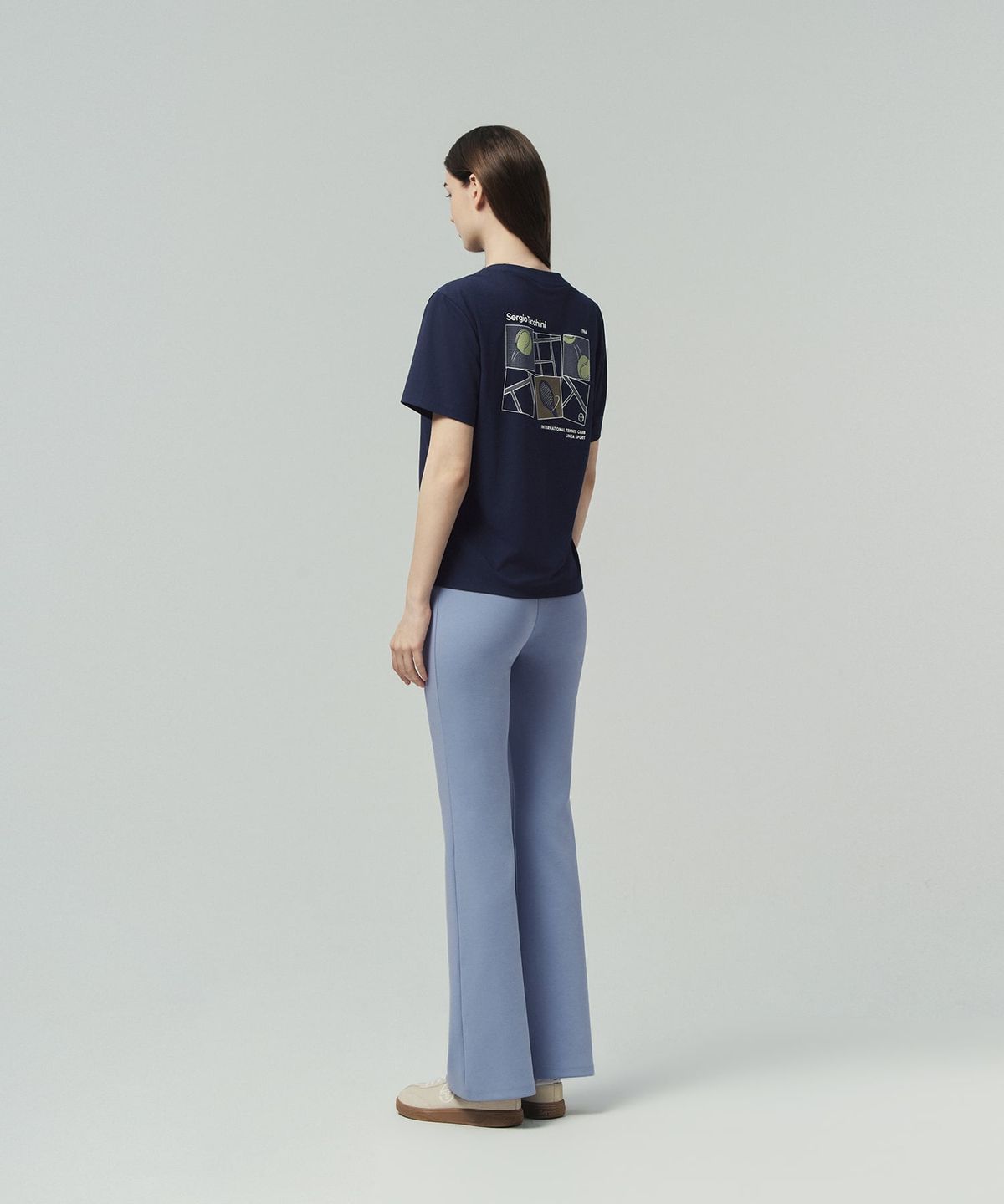 세르지오 타키니(SERGIO TACCHINI) U 레이프레쉬 그래픽 반팔 티셔츠 (Navy)