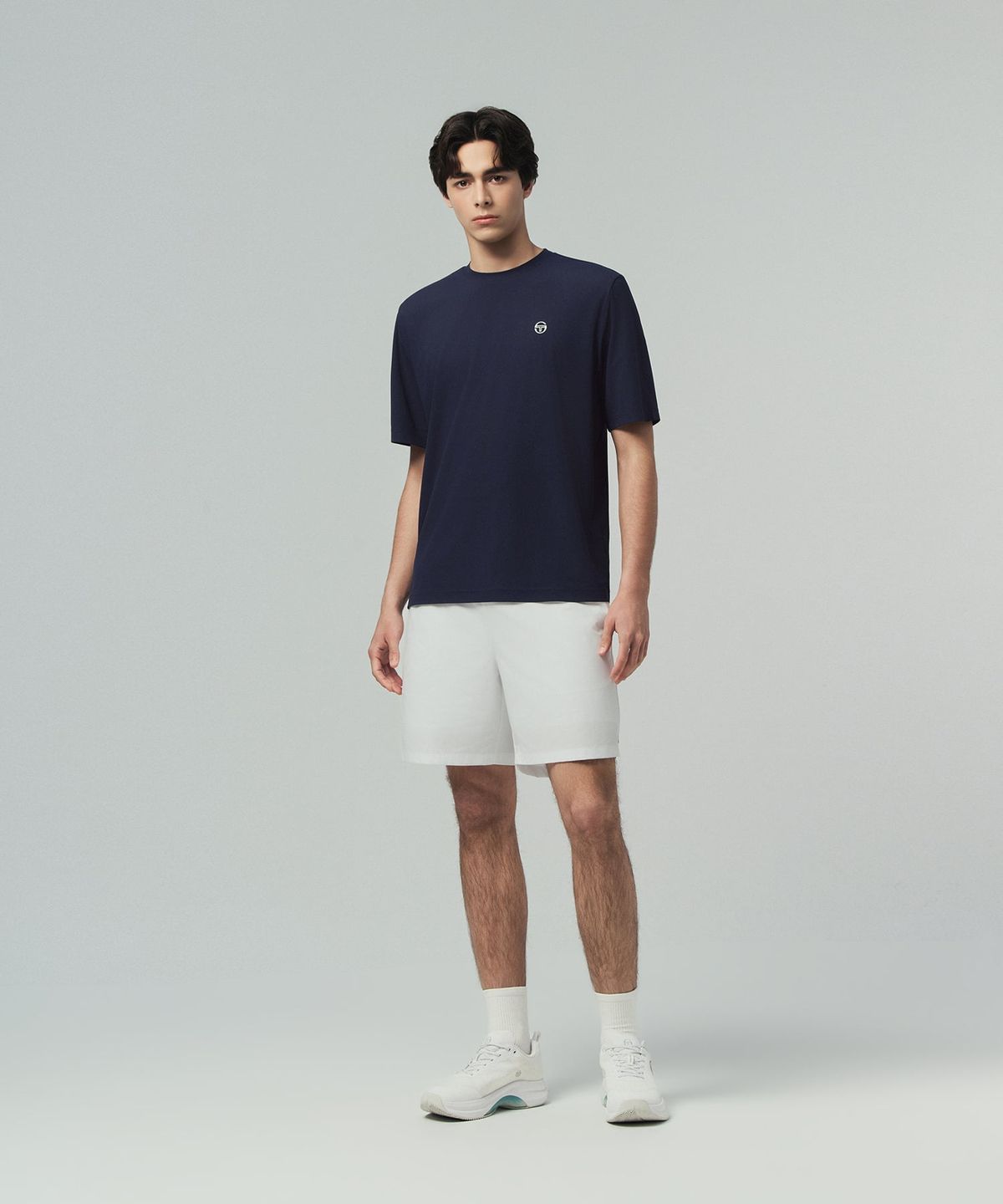 세르지오 타키니(SERGIO TACCHINI) U 레이프레쉬 그래픽 반팔 티셔츠 (Navy)