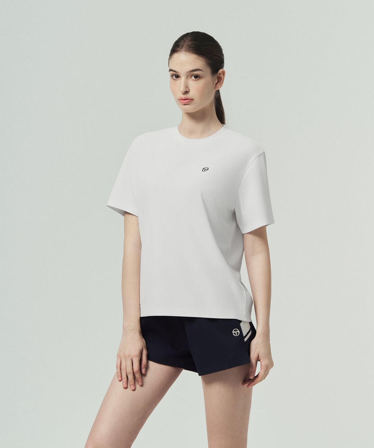 세르지오 타키니(SERGIO TACCHINI) U 레이프레쉬 그래픽 반팔 티셔츠 (White)