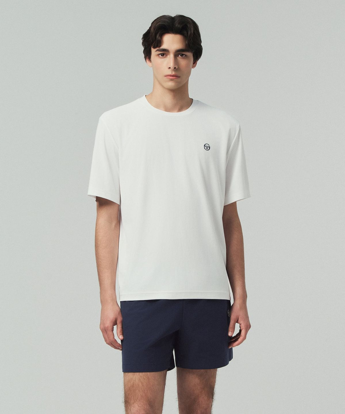 세르지오 타키니(SERGIO TACCHINI) U 레이프레쉬 그래픽 반팔 티셔츠 (White)