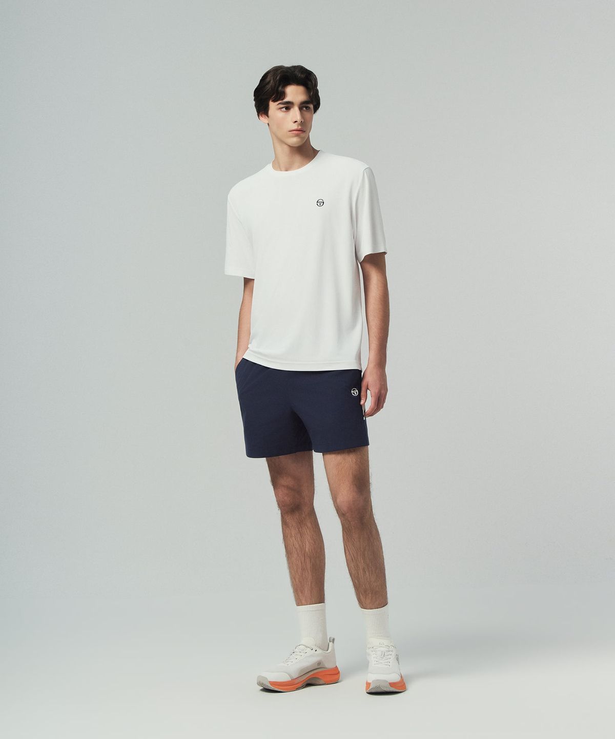 세르지오 타키니(SERGIO TACCHINI) U 레이프레쉬 그래픽 반팔 티셔츠 (White)