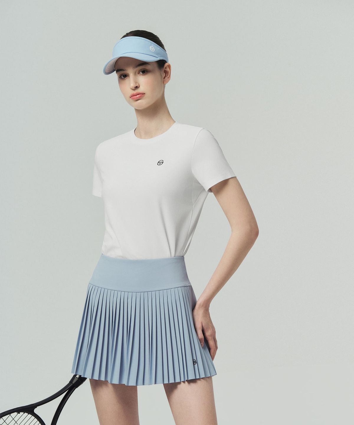 세르지오 타키니(SERGIO TACCHINI) W 레이프레쉬 그래픽 반팔 티셔츠 (White)