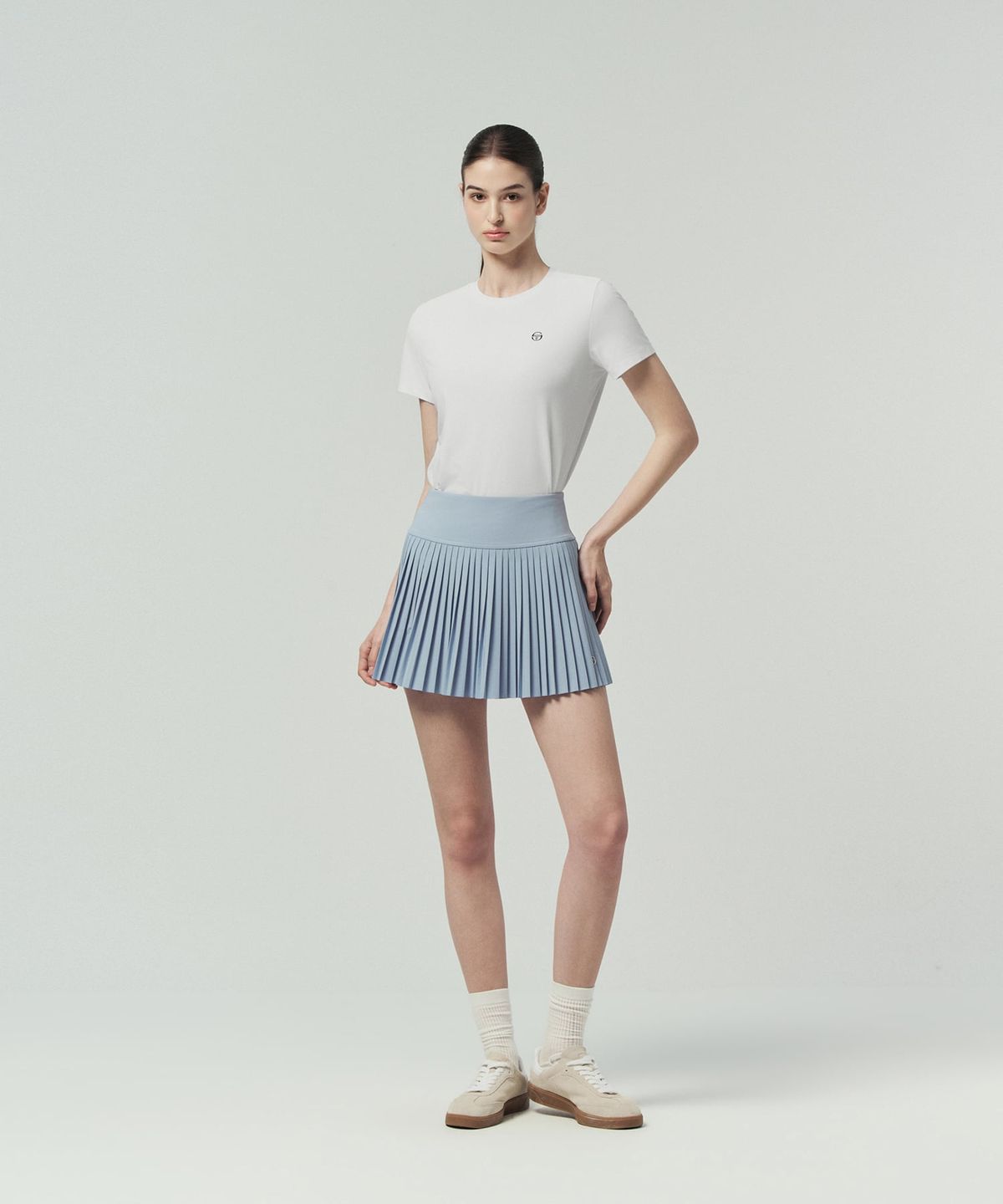 세르지오 타키니(SERGIO TACCHINI) W 레이프레쉬 그래픽 반팔 티셔츠 (White)