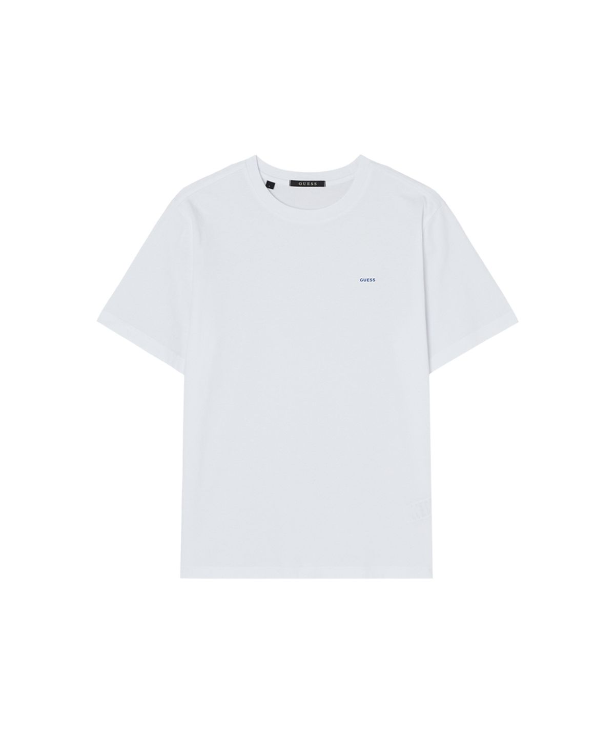 게스(GUESS) 4color 유니 미니 게스로고 반팔티셔츠 NQ2K5922