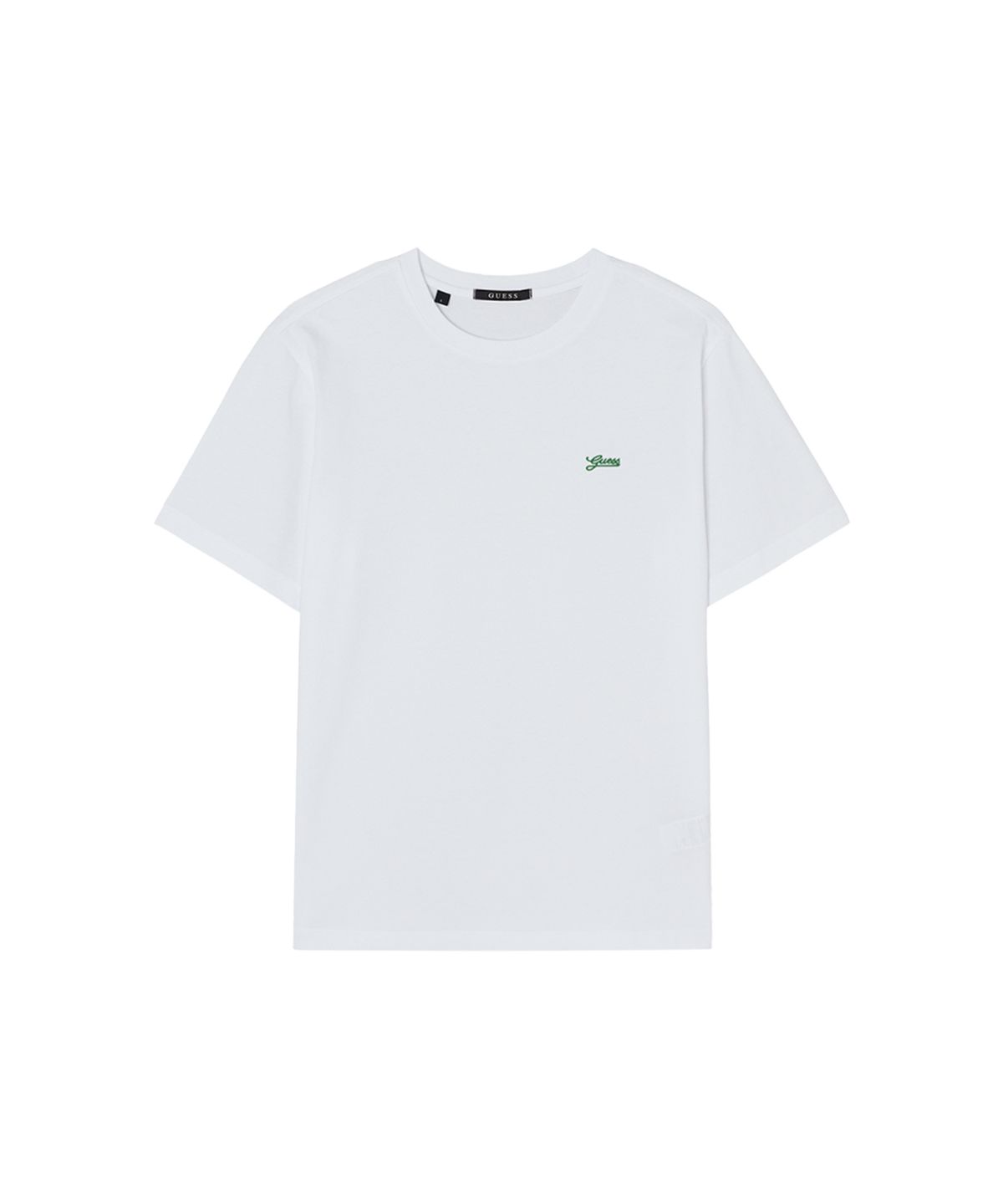 게스(GUESS) 4color 유니 흘림 로고 반팔티셔츠 NQ2K5926