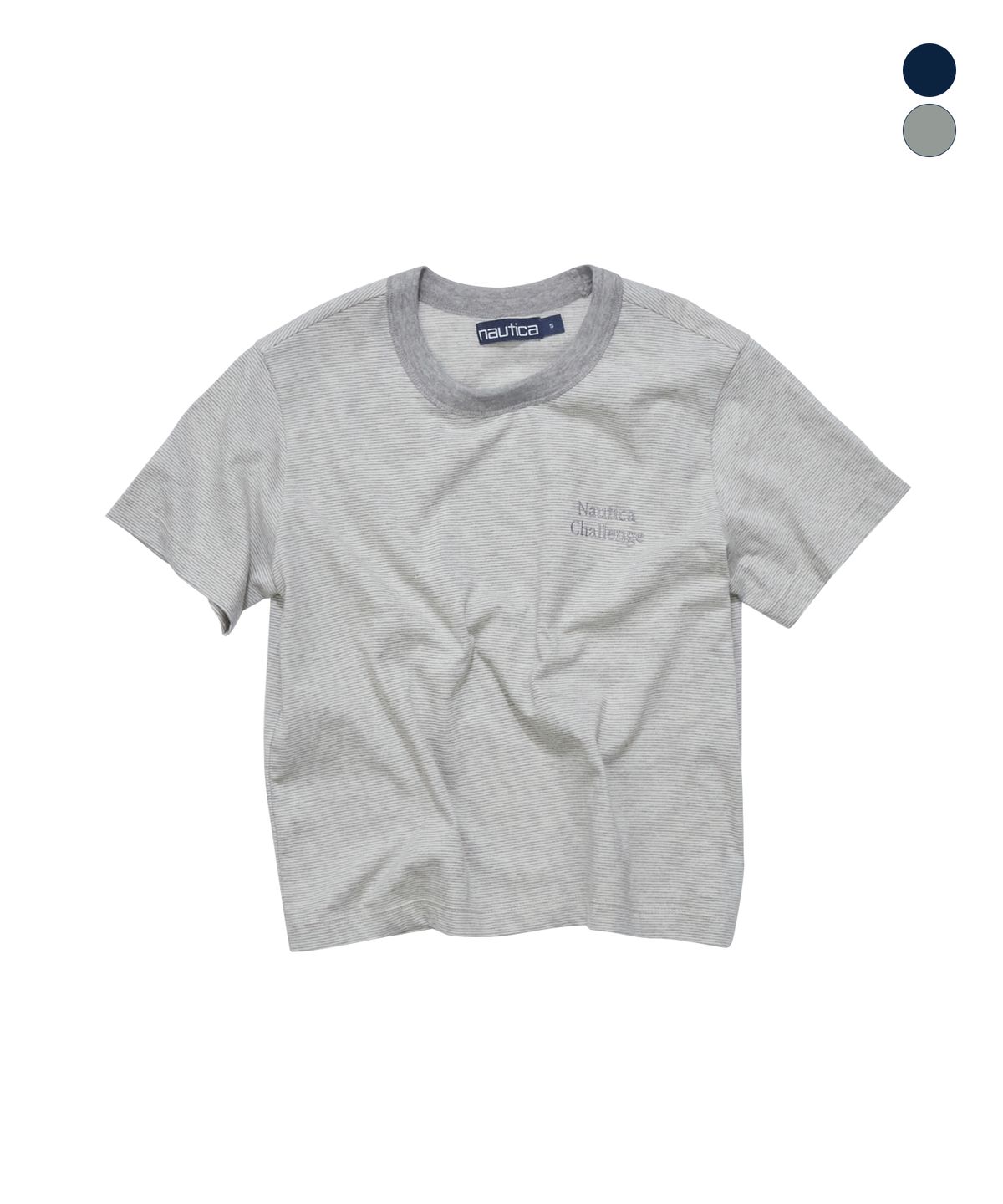 노티카(NAUTICA) W 챌린지 스트라이프 티셔츠(2colors) NTS5456