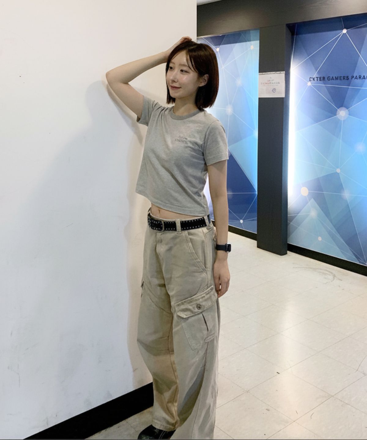 노티카(NAUTICA) W 챌린지 스트라이프 티셔츠(2colors) NTS5456