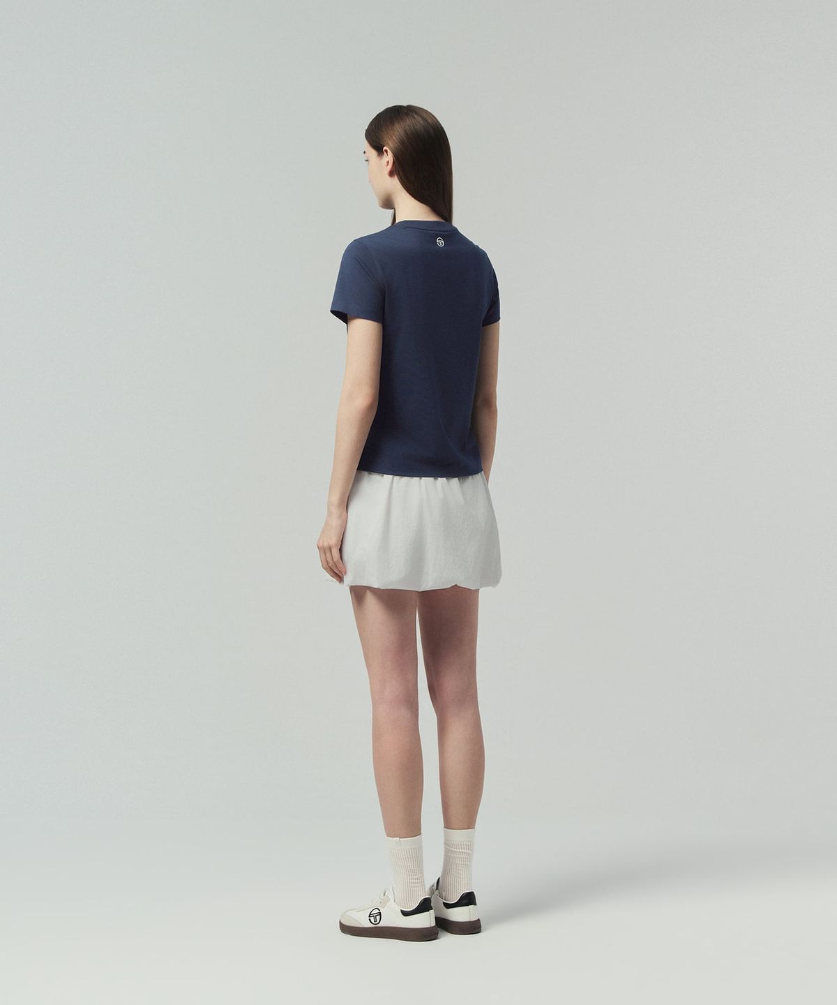세르지오 타키니(SERGIO TACCHINI) W 쿨매치 그래픽 반팔 티셔츠 (Navy)