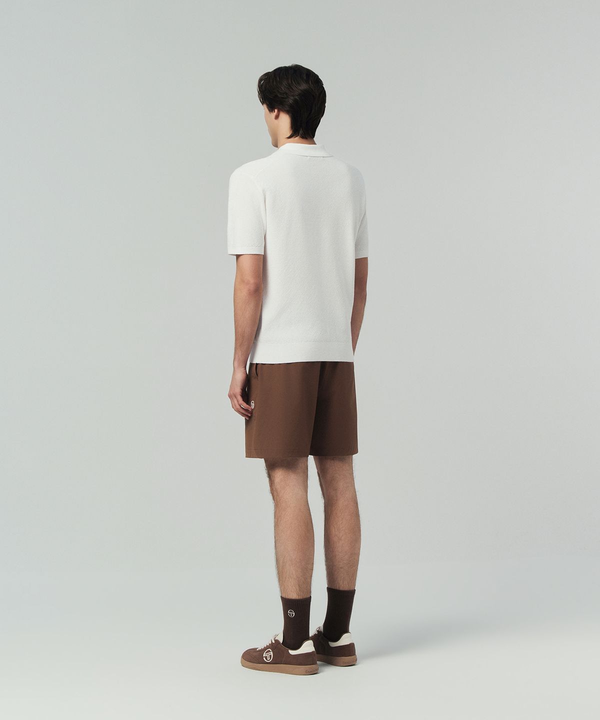 세르지오 타키니(SERGIO TACCHINI) M FRESCA KNIT 반팔 폴로 (White)