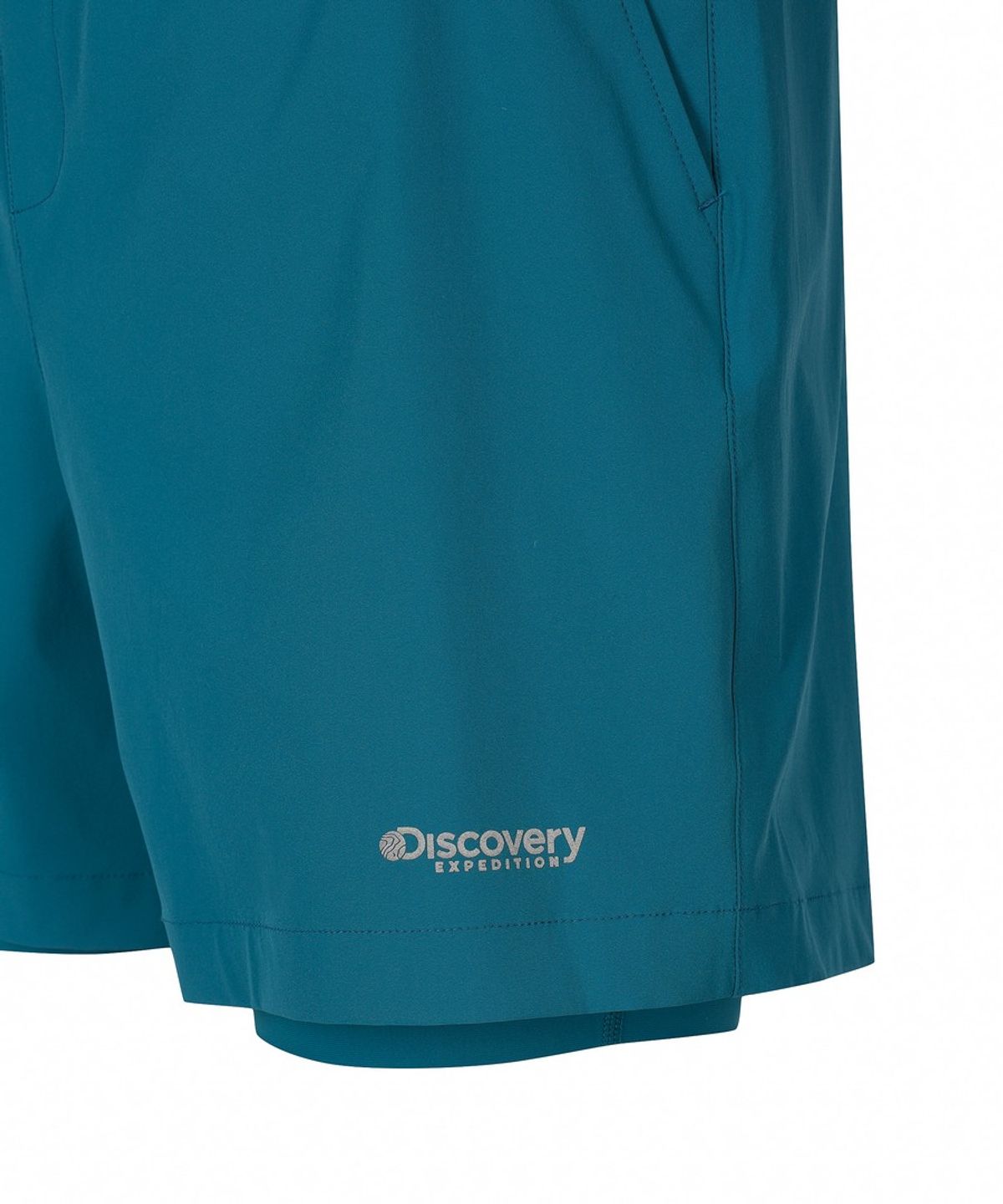 디스커버리 익스페디션(DISCOVERY EXPEDITION) 남성 에센셜 2IN1 보드숏 (L/TURQUOISE)