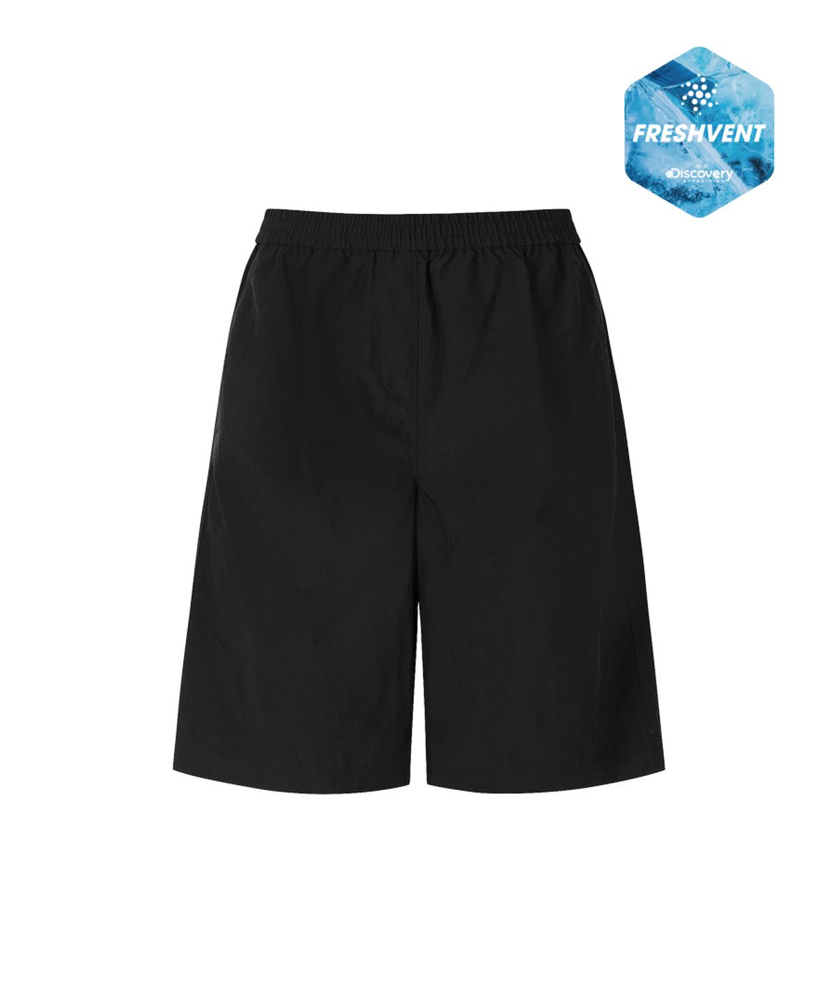 디스커버리 익스페디션(DISCOVERY EXPEDITION) 여성 프레시벤트 버뮤다 쇼츠 (BLACK)
