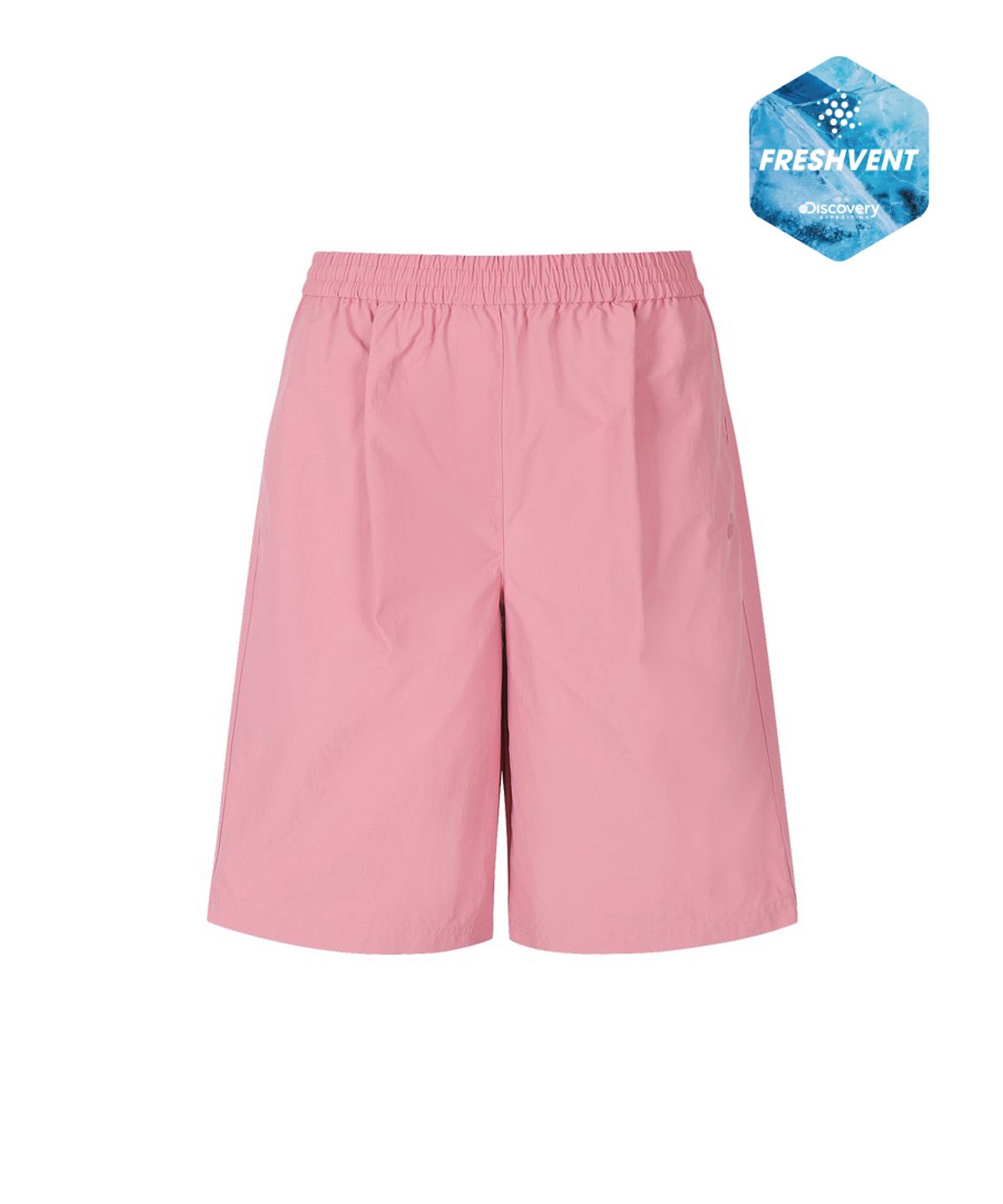 디스커버리 익스페디션(DISCOVERY EXPEDITION) 여성 프레시벤트 버뮤다 쇼츠 (PINK)