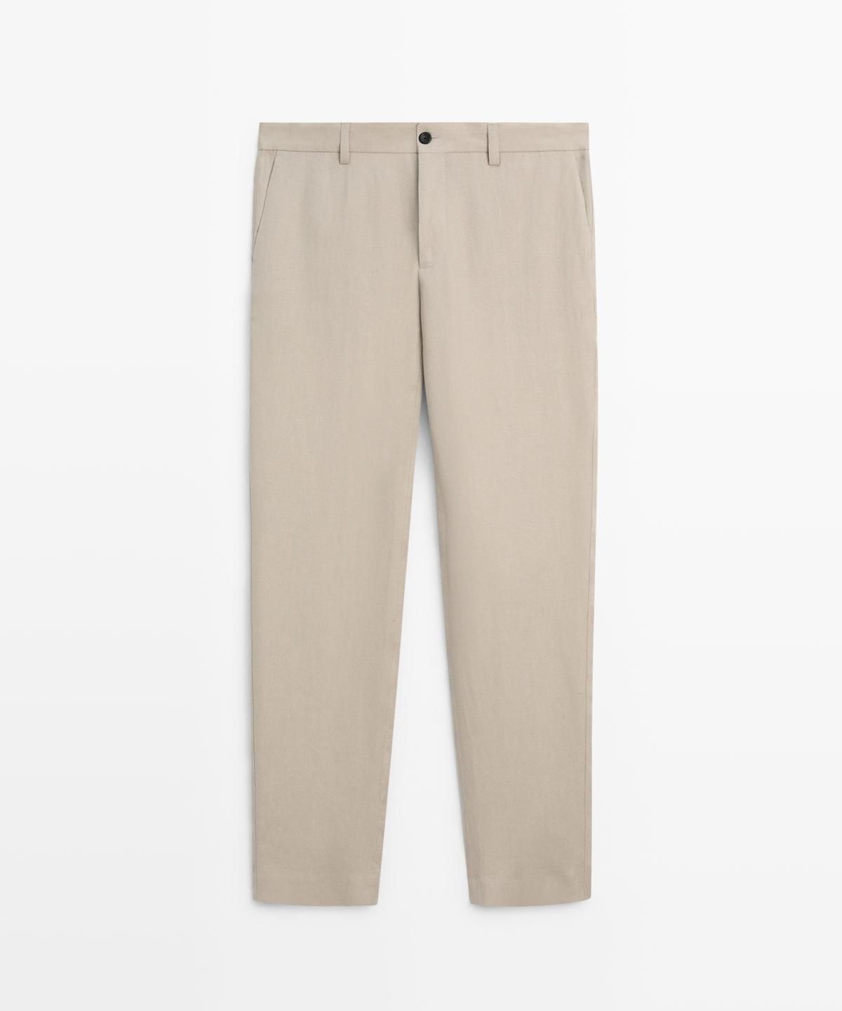 마시모두띠(MASSIMO DUTTI) 리넨 수트 팬츠