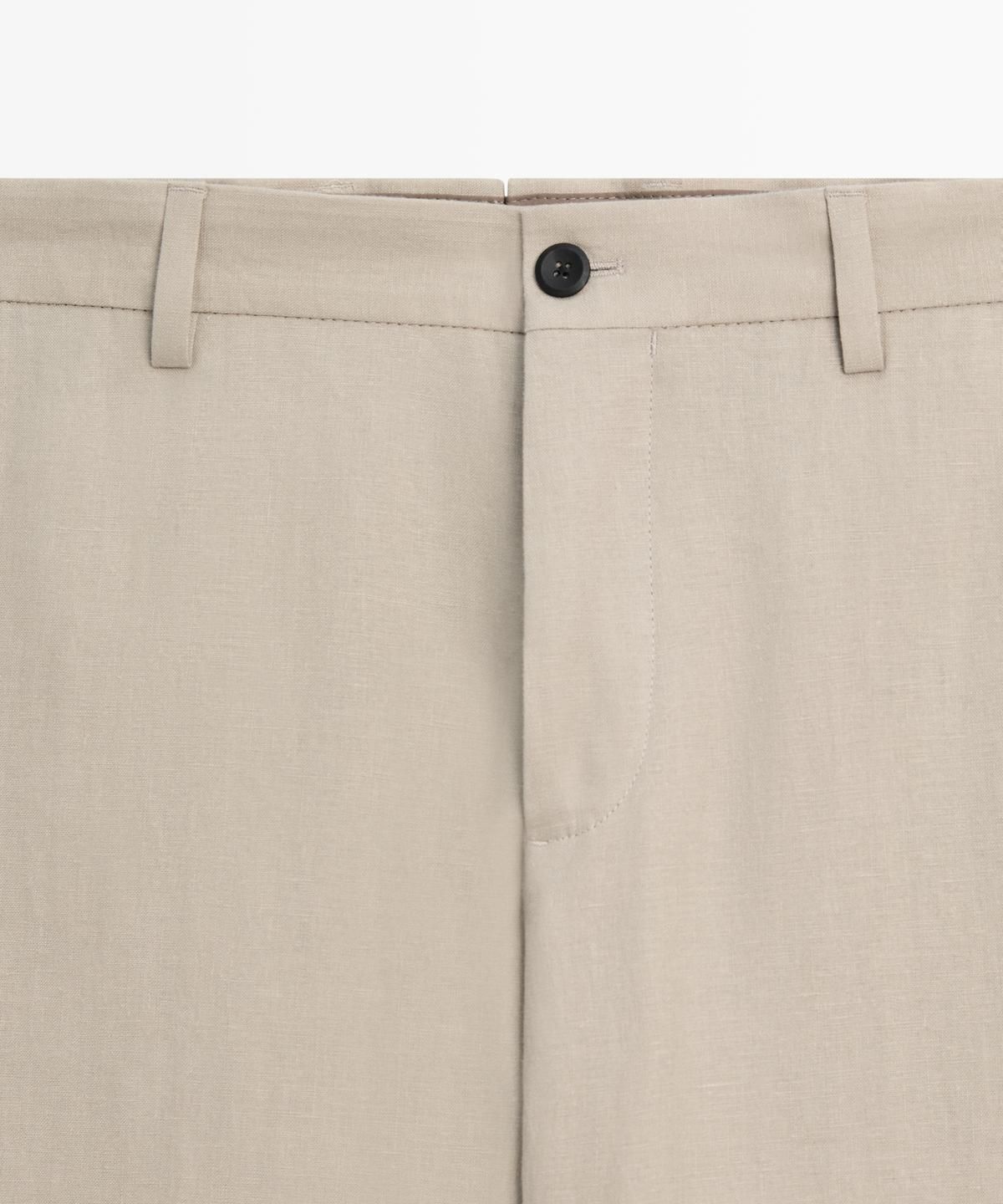 마시모두띠(MASSIMO DUTTI) 리넨 수트 팬츠