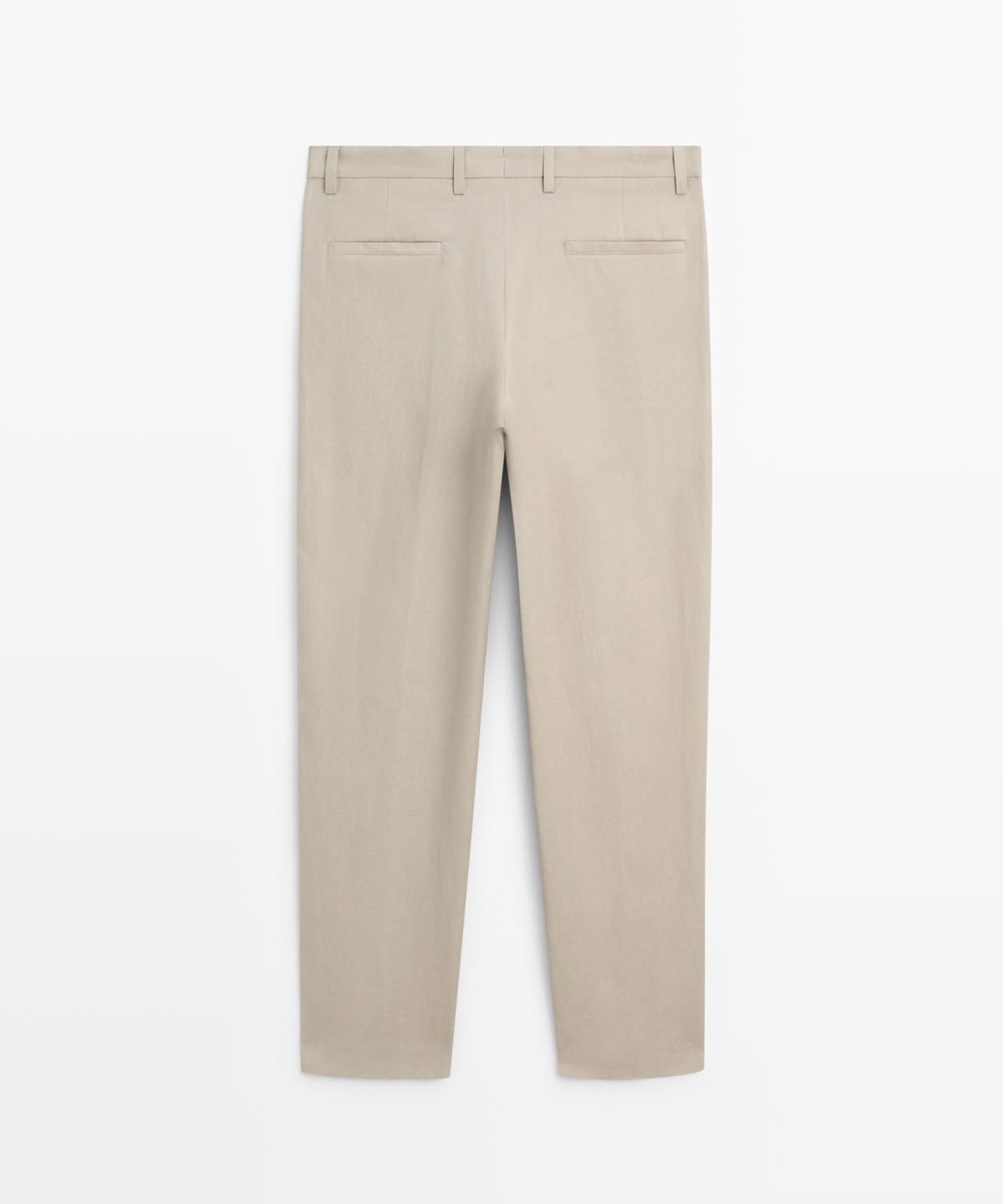 마시모두띠(MASSIMO DUTTI) 리넨 수트 팬츠