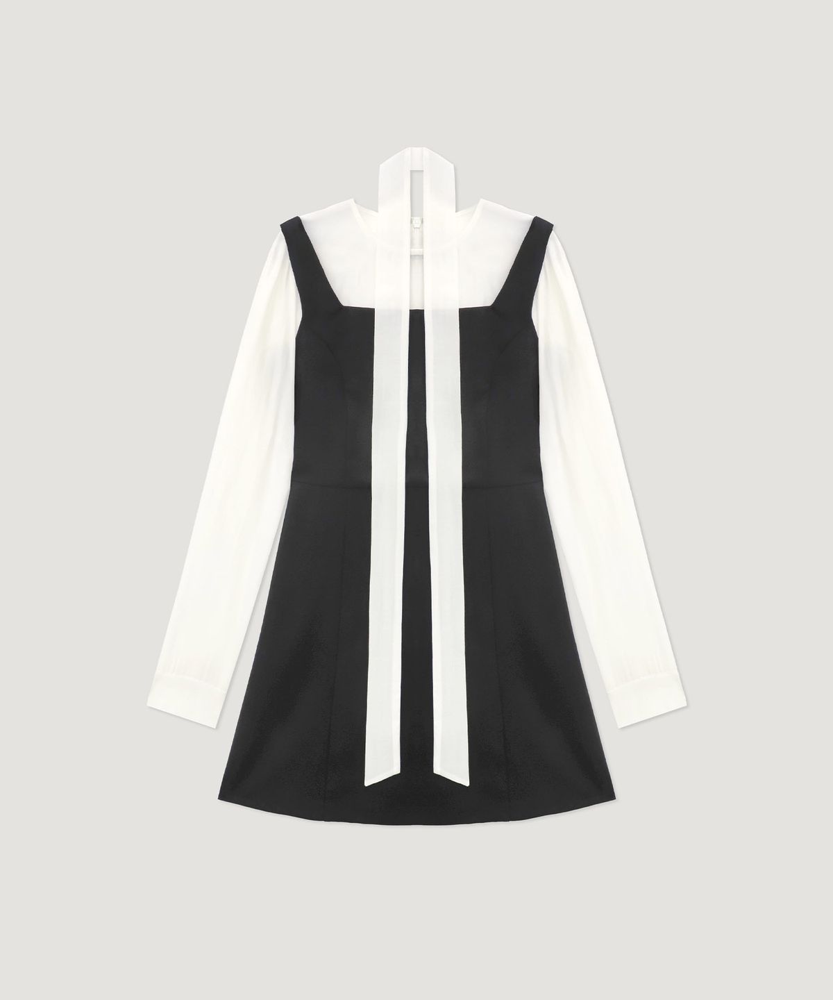 디애니(THE ANY) See-through Layered Tie Mini One-piece