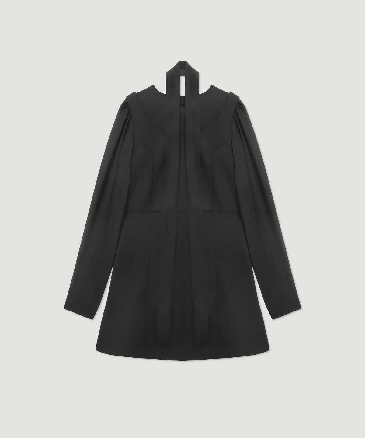 디애니(THE ANY) See-through Layered Tie Mini One-piece