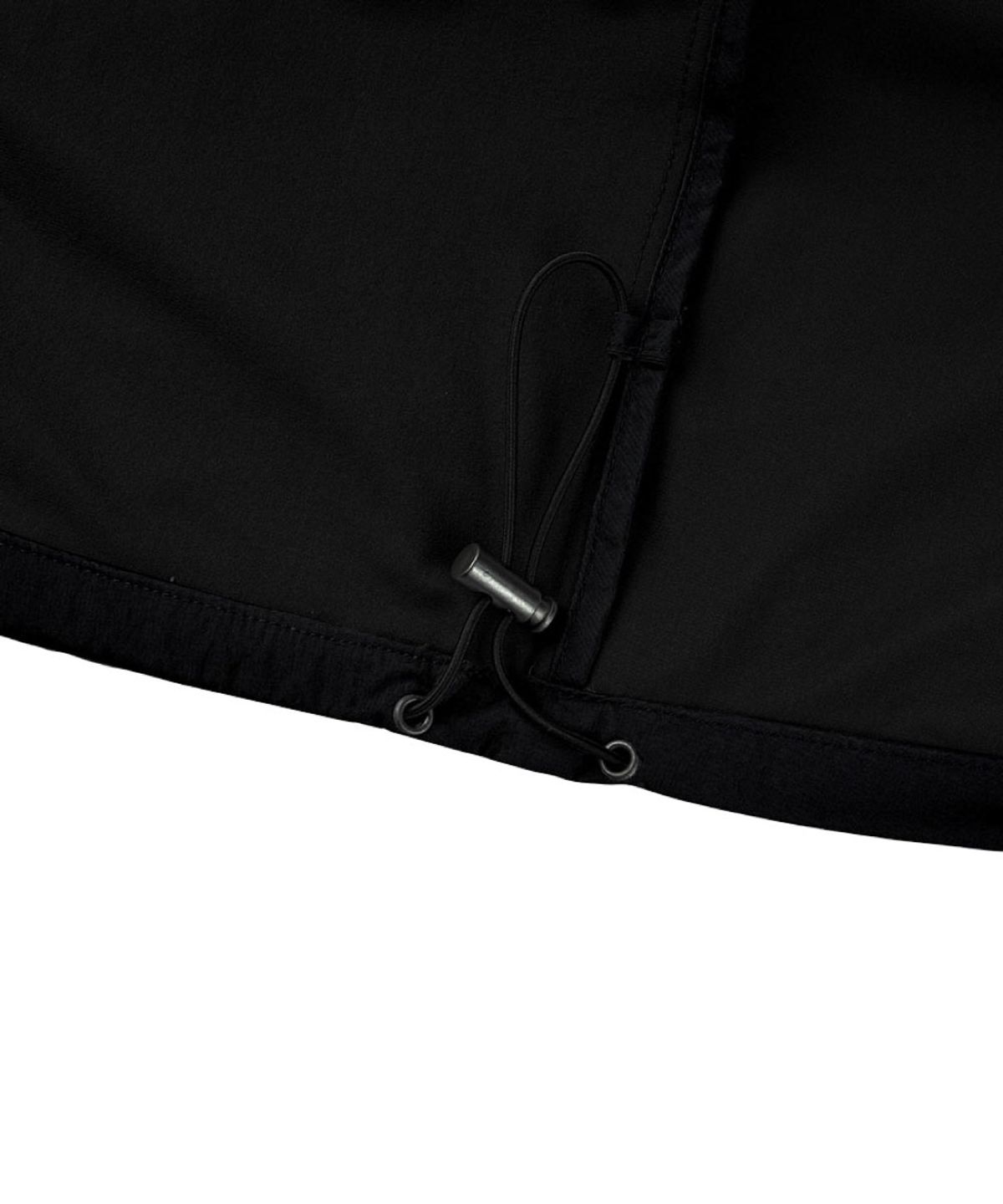 누녹(NUNOK) [ UNIT 03 ] ARC-SLEEVE SHELL (BLACK)