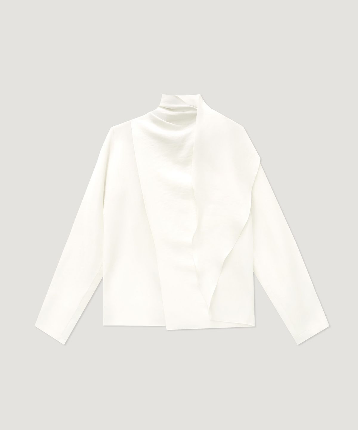 디애니(THE ANY) Moire One Tie Blouse