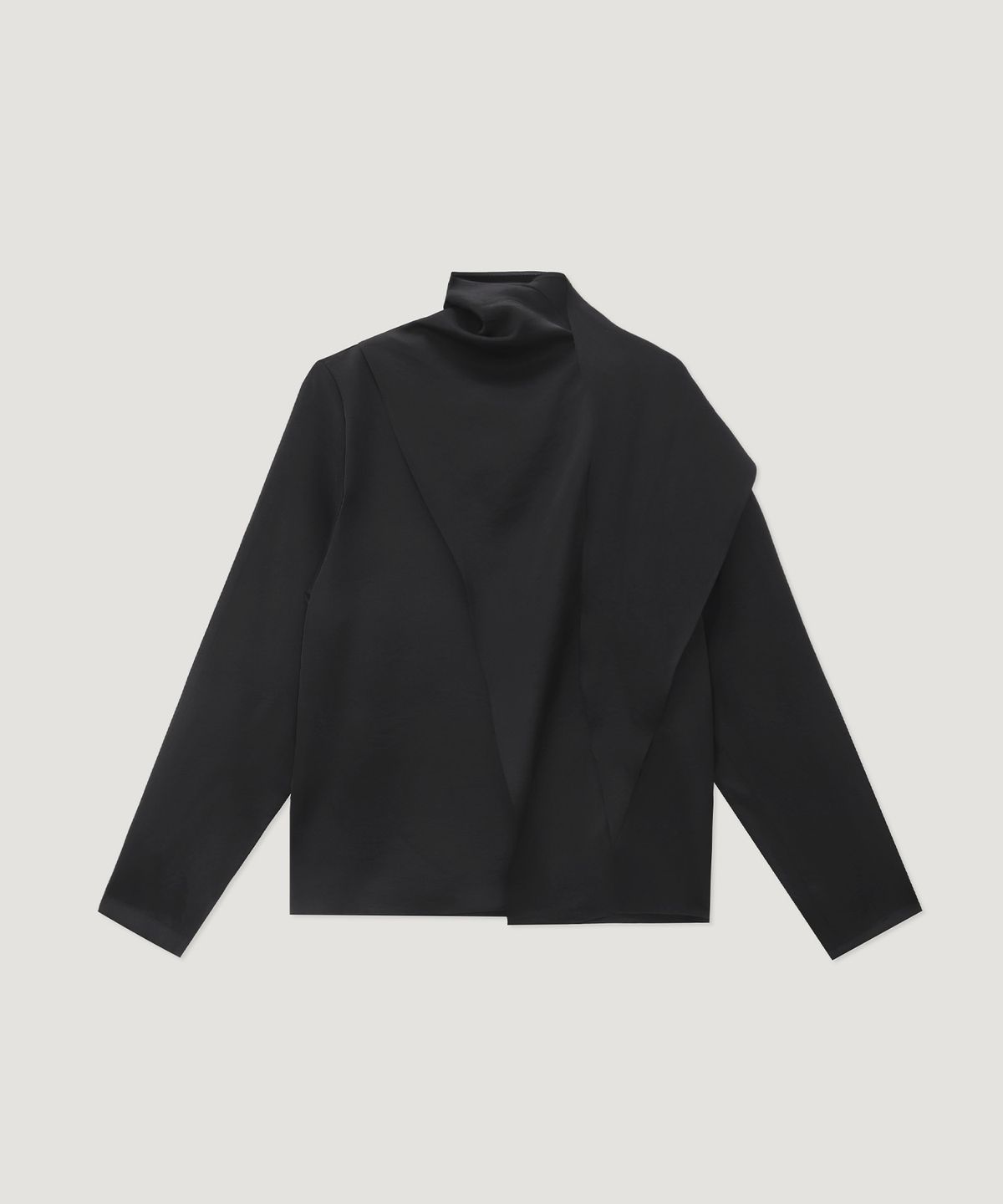 디애니(THE ANY) Moire One Tie Blouse