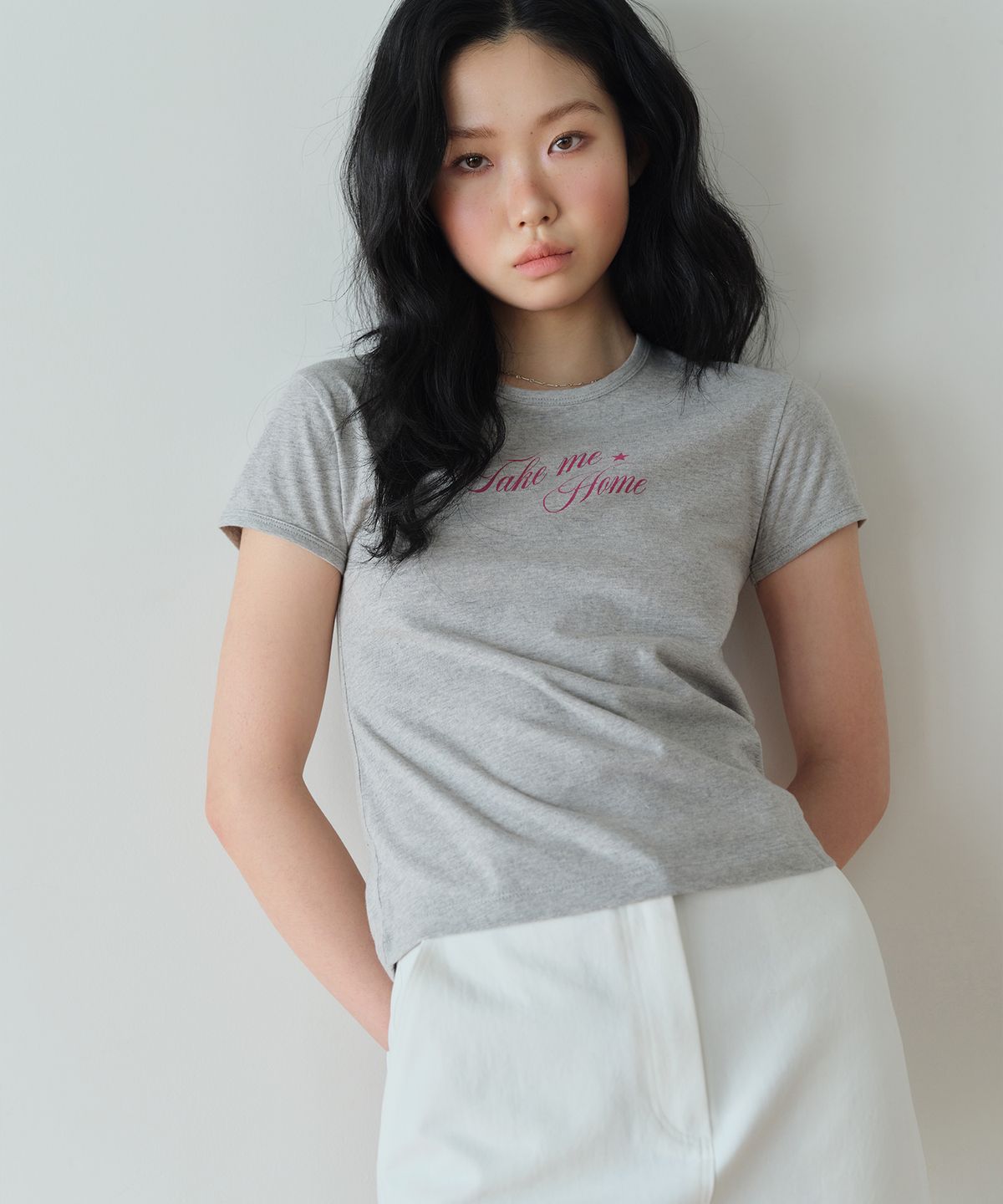 홈바디띵즈(HOMEBODY THINGS) Take Me Home TEE (GRAY)