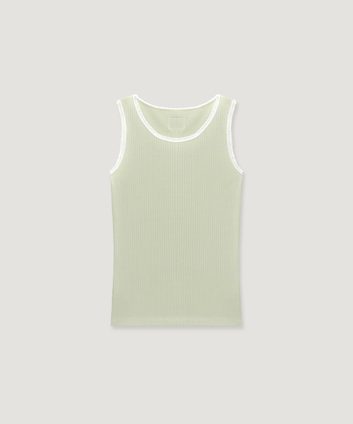 디애니(THE ANY) Blanc Lace Sleeveless