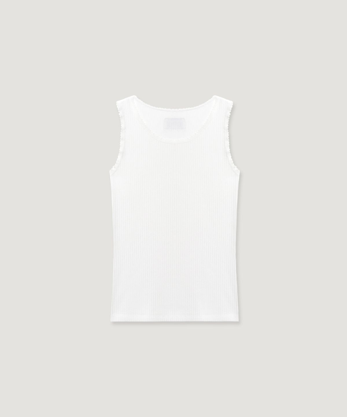 디애니(THE ANY) Blanc Lace Sleeveless