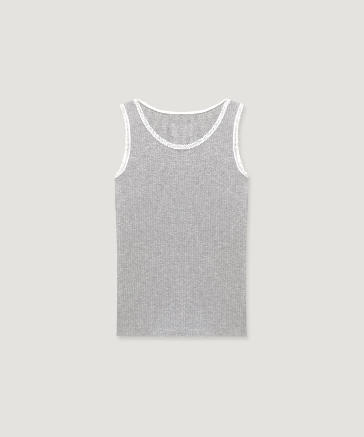 디애니(THE ANY) Blanc Lace Sleeveless