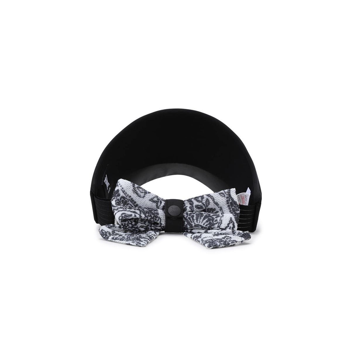 어뉴골프(ANEW GOLF) WOMEN PAISLEY BLOCK VISOR_BK