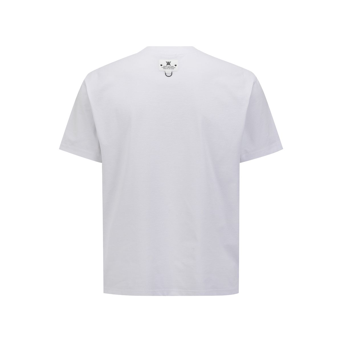 어뉴골프(ANEW GOLF) MEN SOLID ROUND SHORT SLEEVE T-SHIRT_WH