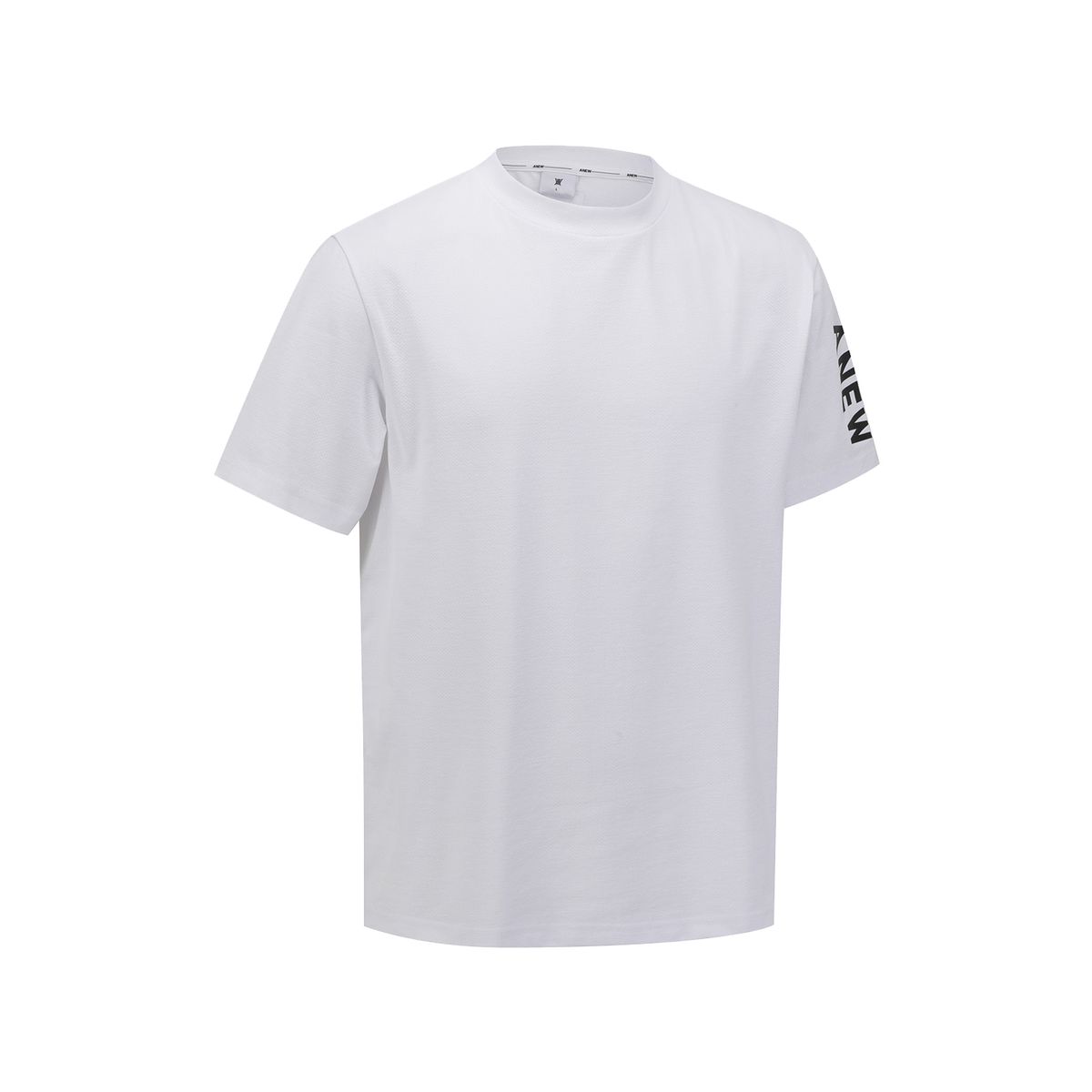 어뉴골프(ANEW GOLF) MEN SOLID ROUND SHORT SLEEVE T-SHIRT_WH