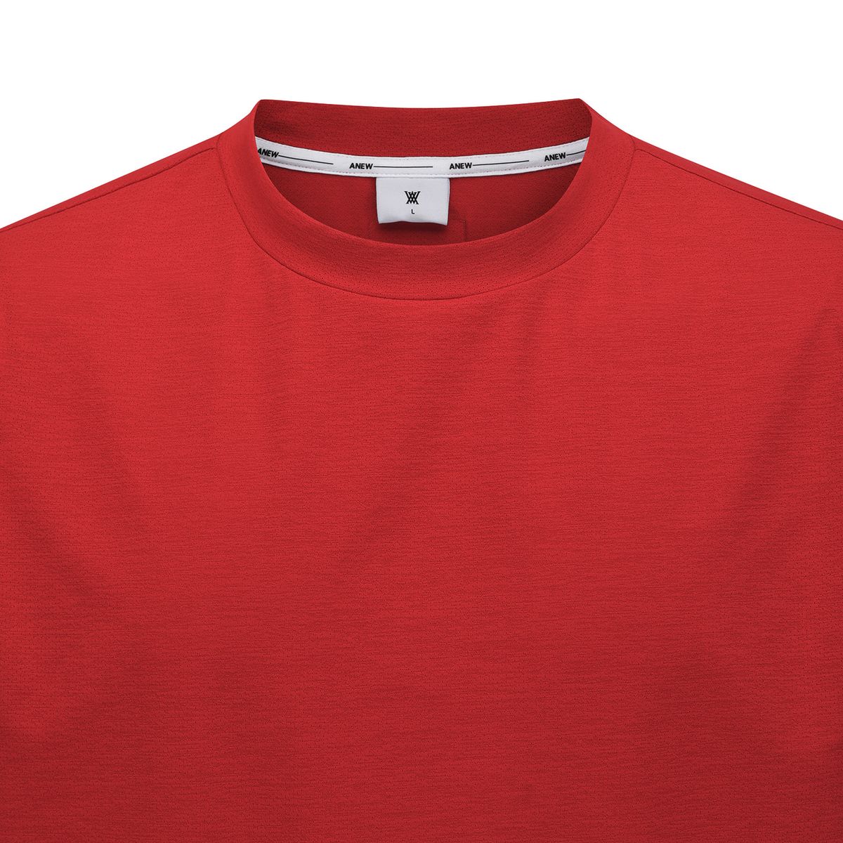 어뉴골프(ANEW GOLF) MEN SOLID ROUND SHORT SLEEVE T-SHIRT_RE