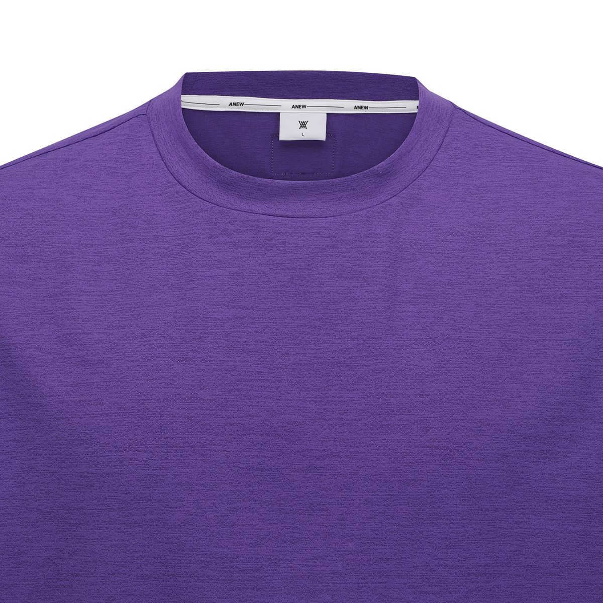 어뉴골프(ANEW GOLF) MEN SOLID ROUND SHORT SLEEVE T-SHIRT_PP