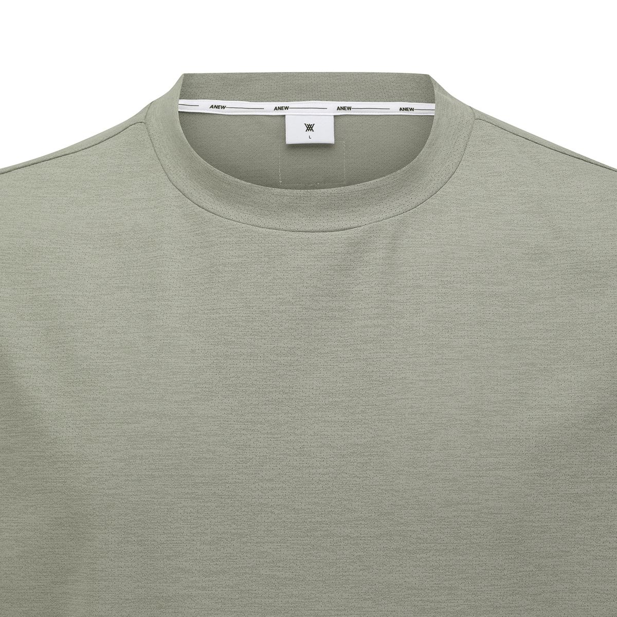 어뉴골프(ANEW GOLF) MEN SOLID ROUND SHORT SLEEVE T-SHIRT_LK
