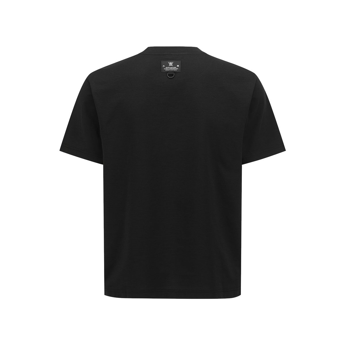 어뉴골프(ANEW GOLF) MEN SOLID ROUND SHORT SLEEVE T-SHIRT_BK