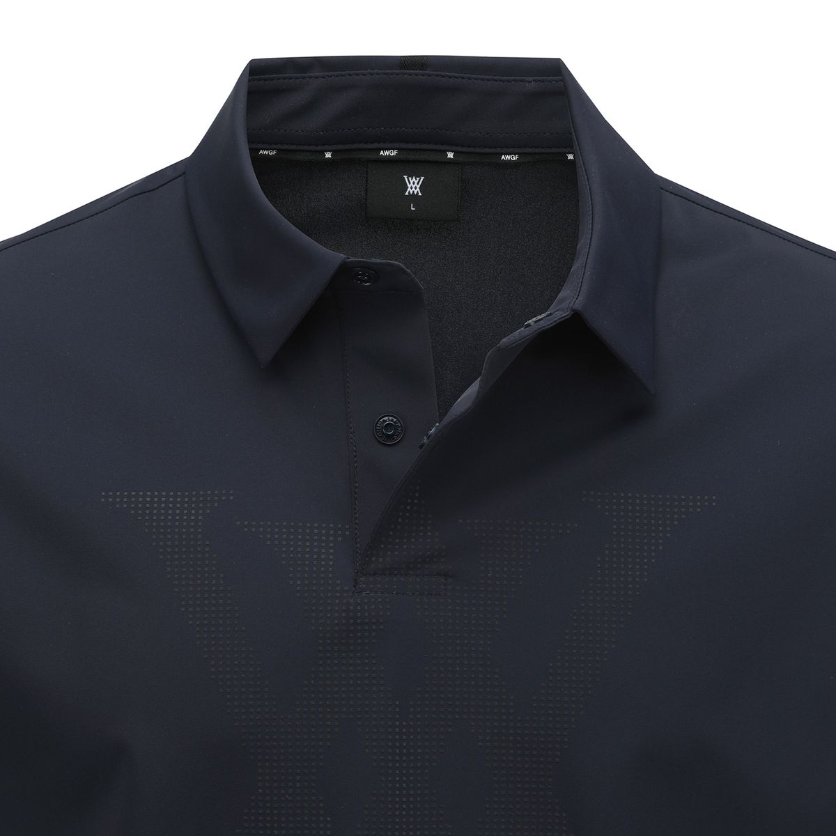 어뉴골프(ANEW GOLF) MEN BIG LOGO SOLID T-SHIRT_NA
