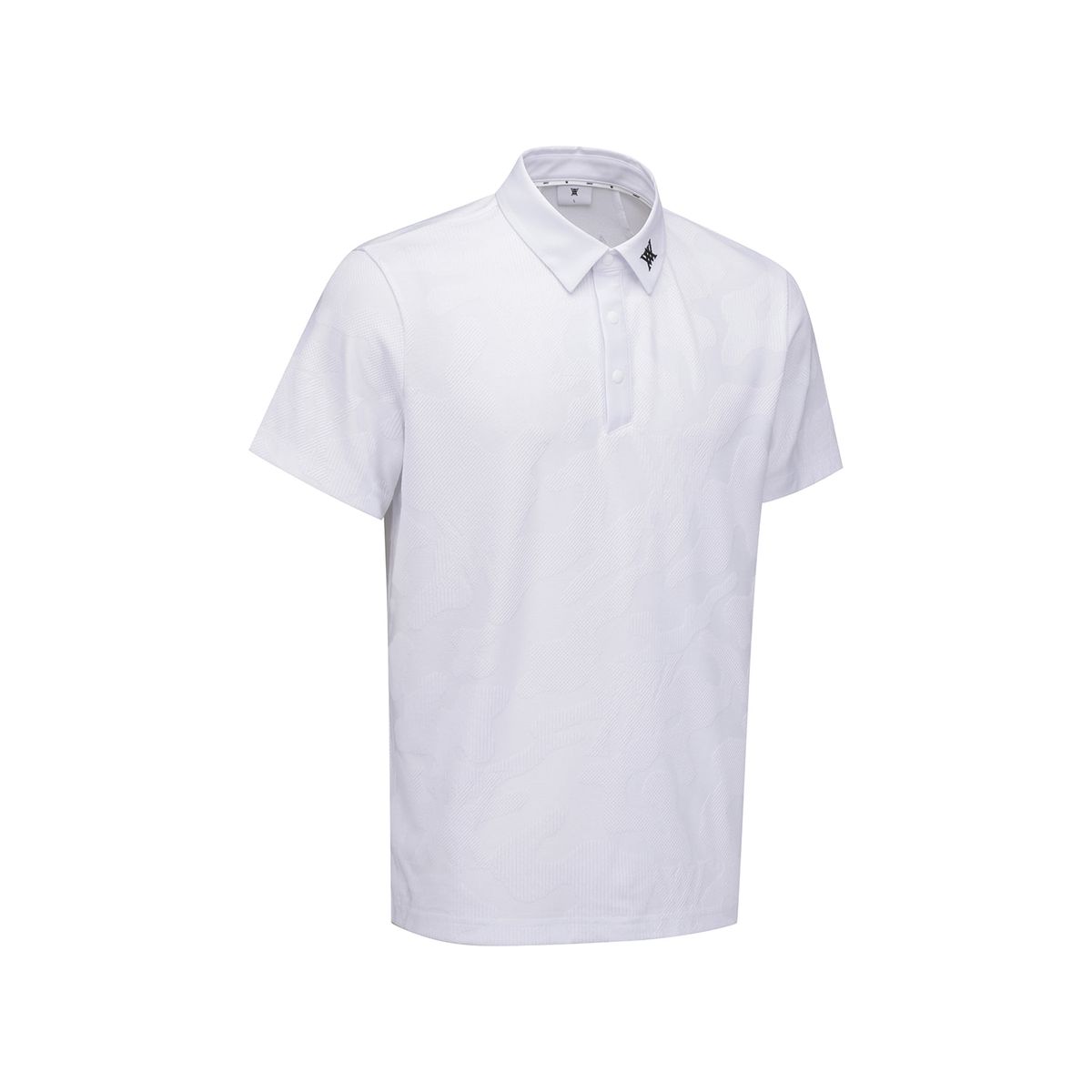 어뉴골프(ANEW GOLF) MEN CAMO JACQUARD T-SHIRT_WH