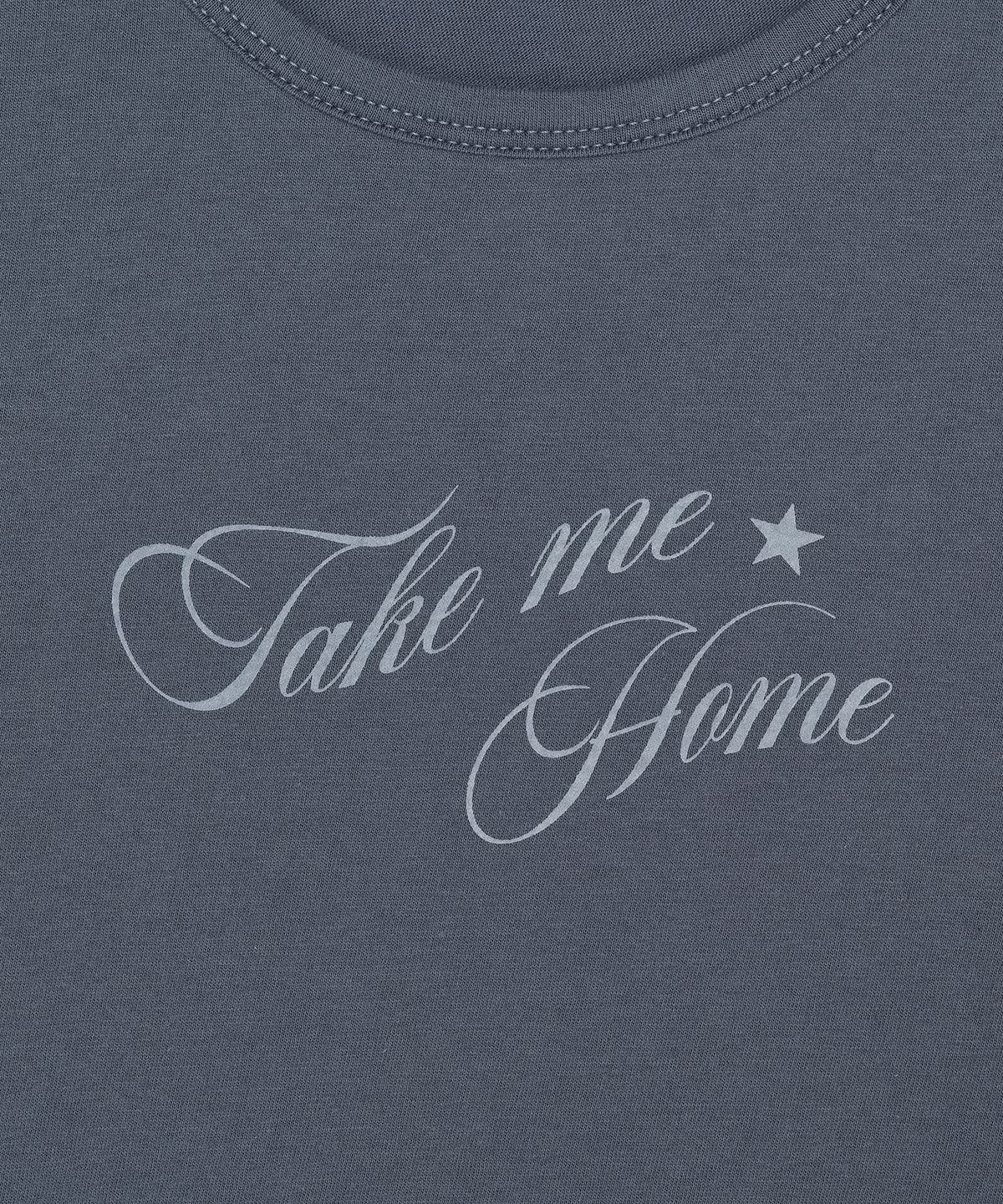 홈바디띵즈(HOMEBODY THINGS) Take Me Home TEE (DUSTY BLUE)
