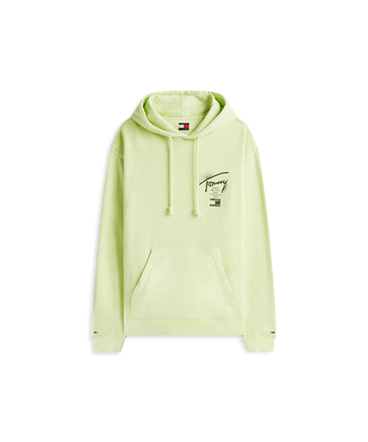 타미진스(TOMMY JEANS) 네온 워시드 시그니처 후디 (T32G1TTO32TMT1LT3)