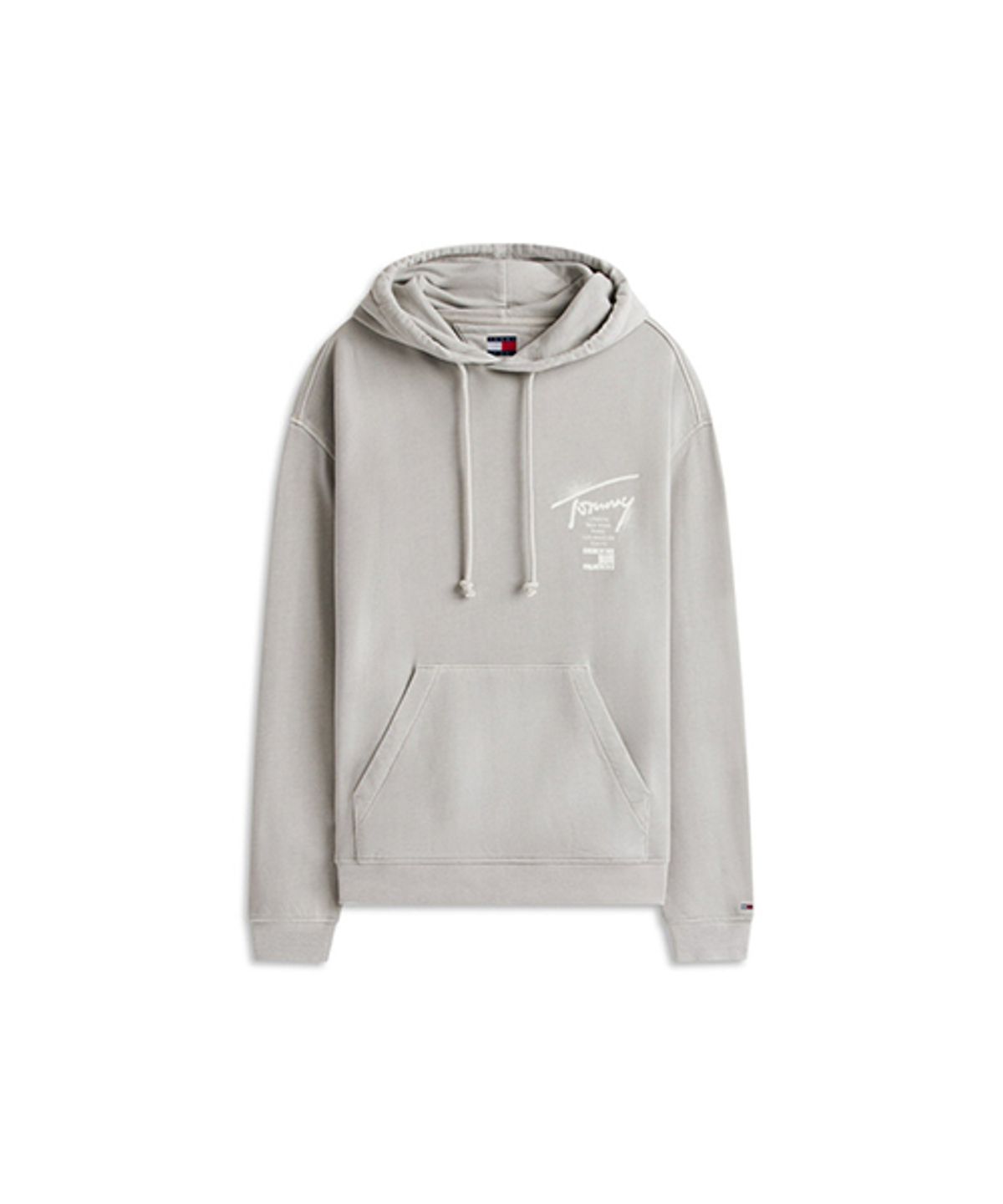 타미진스(TOMMY JEANS) 네온 워시드 시그니처 후디 (T32G1TTO32TMT1PTL)