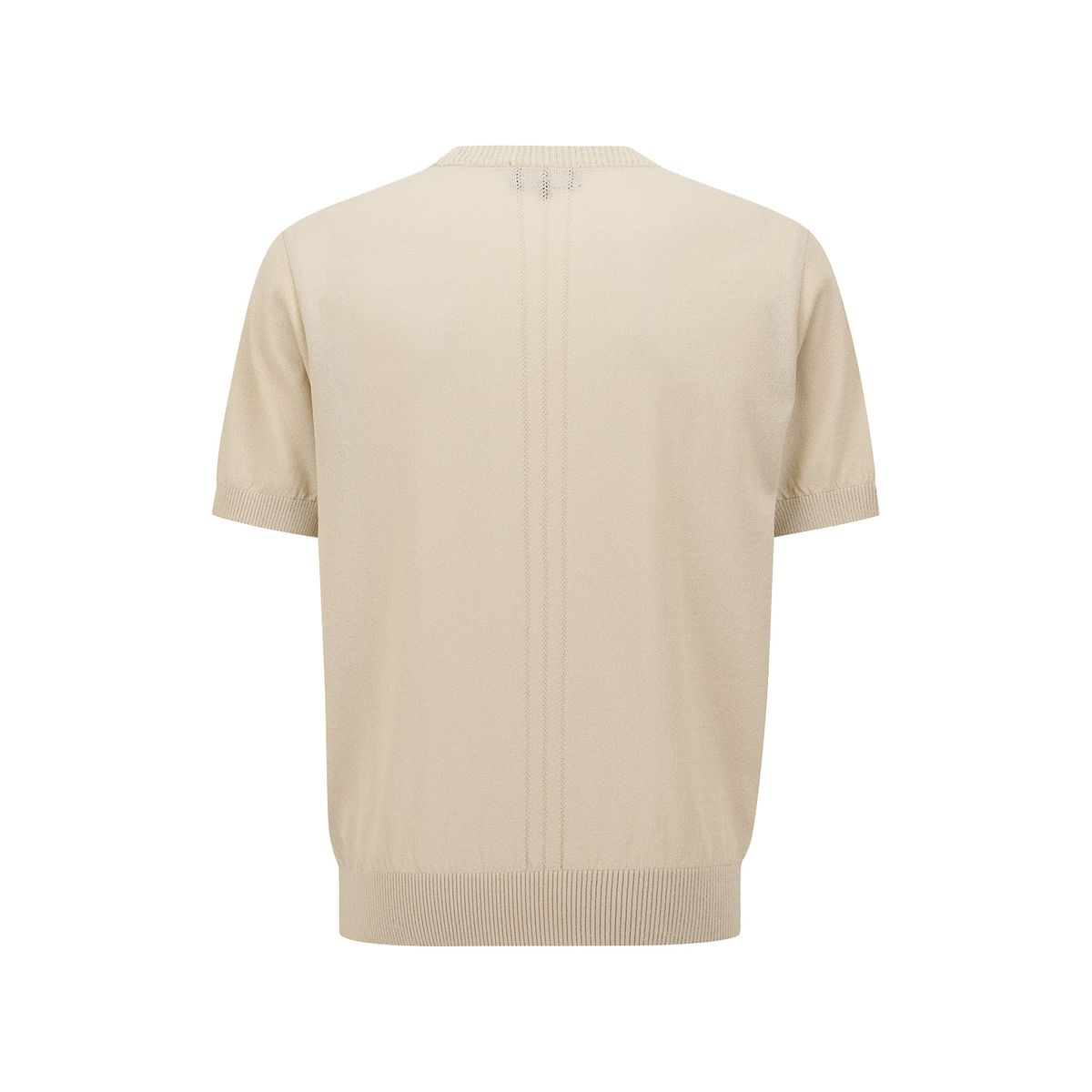 어뉴골프(ANEW GOLF) MEN SOLID SHORT SLEEVE SWEATER_BE