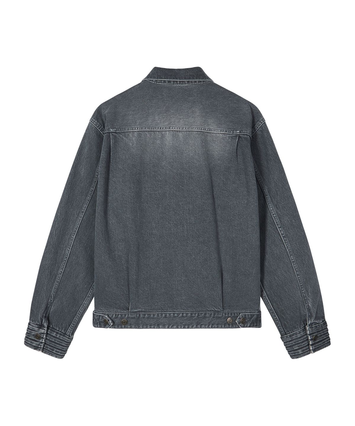 51퍼센트(51PERCENT) Louver denim jacket - grey