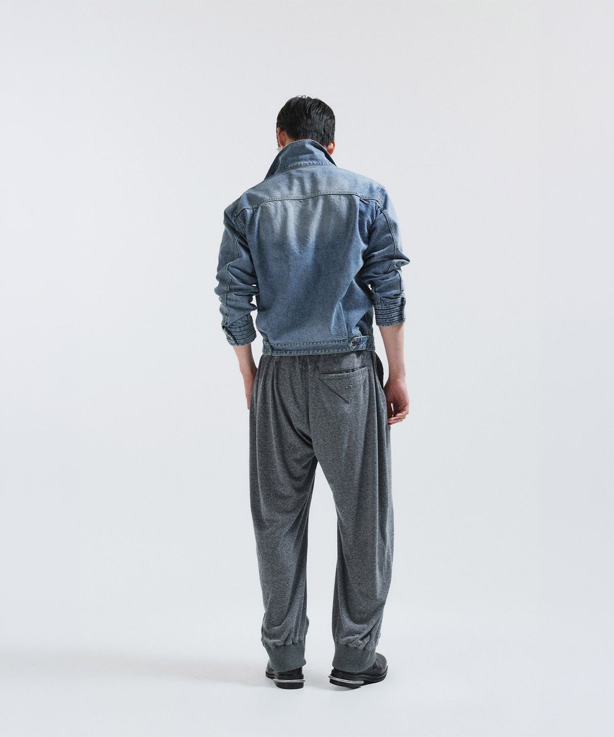 51퍼센트(51PERCENT) Louver denim jacket - blue