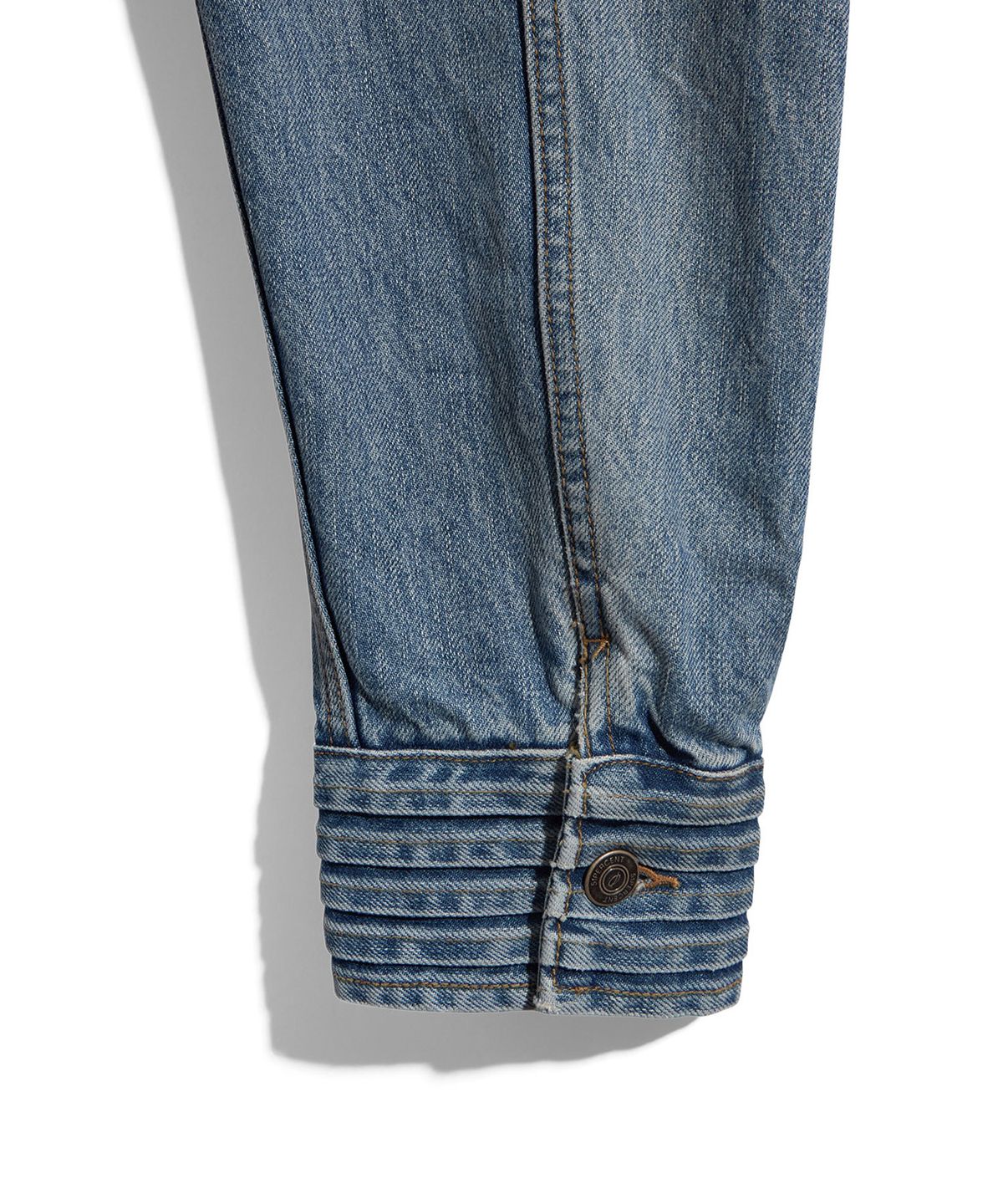 51퍼센트(51PERCENT) Louver denim jacket - blue