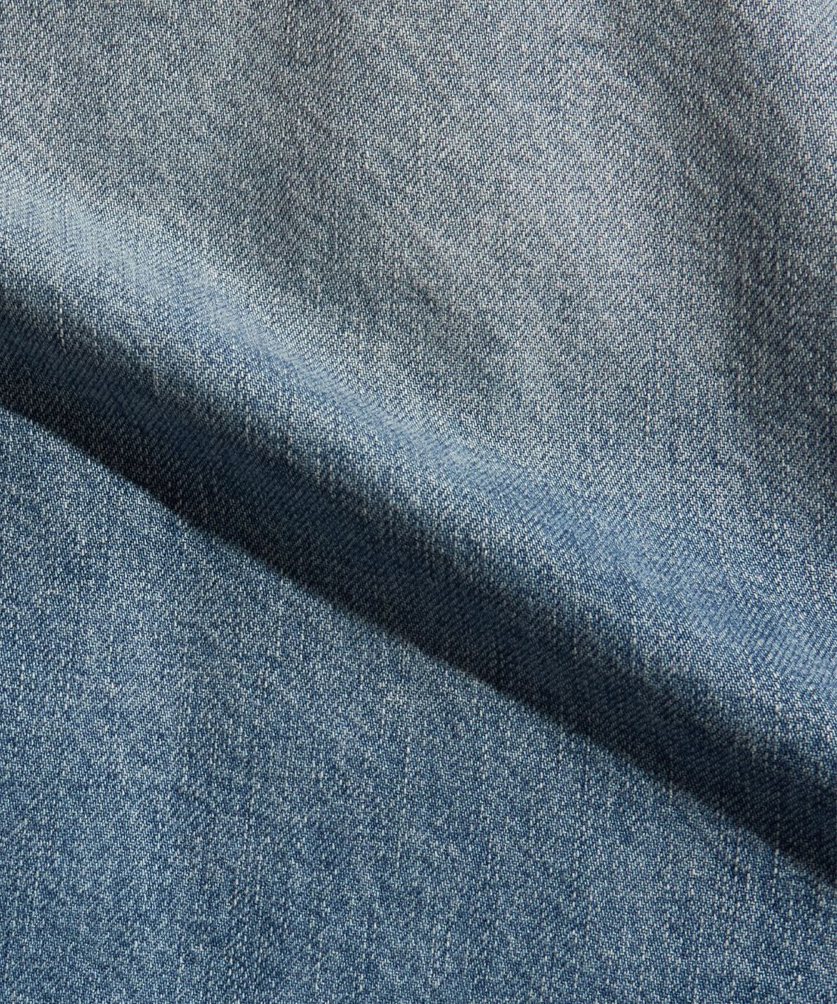 51퍼센트(51PERCENT) Louver denim jacket - blue