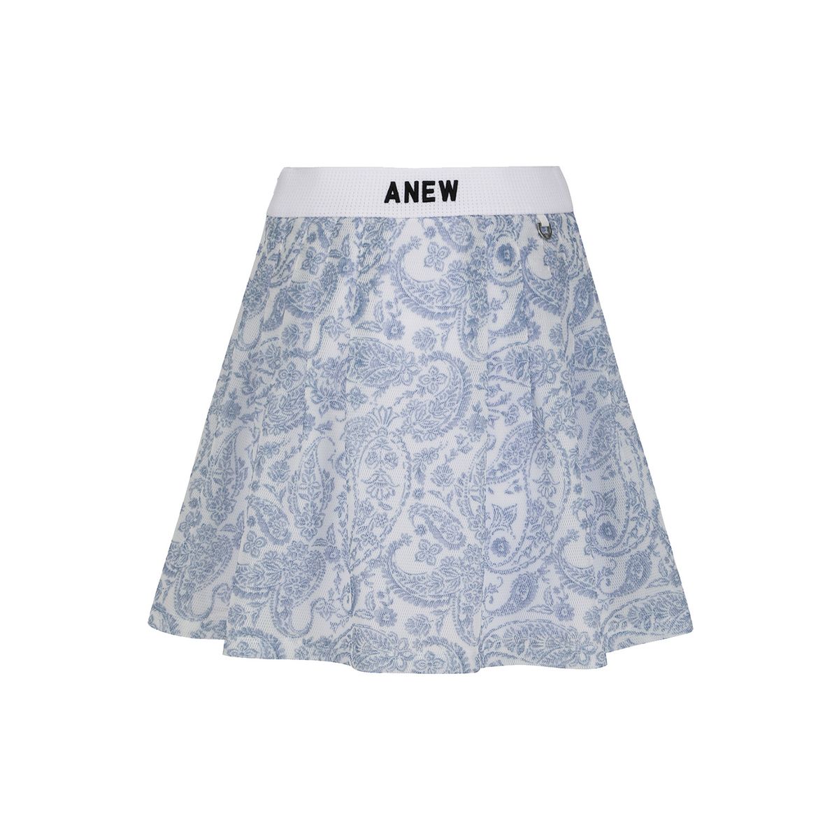 어뉴골프(ANEW GOLF) WOMEN PAISLEY FLARE SKIRT_BL