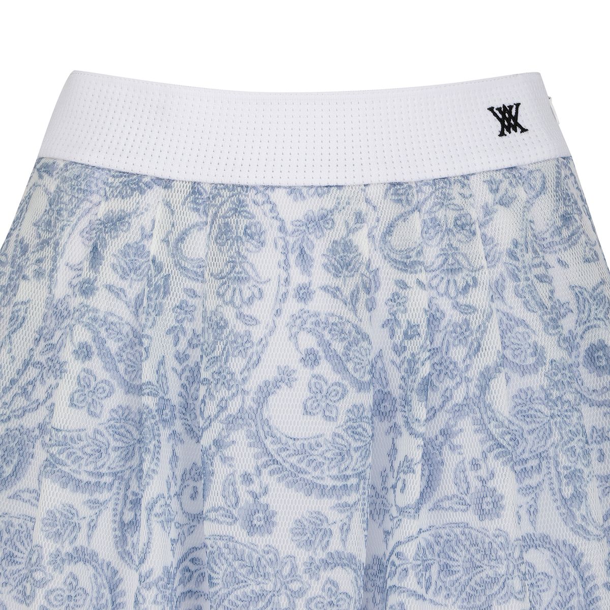 어뉴골프(ANEW GOLF) WOMEN PAISLEY FLARE SKIRT_BL
